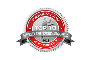 Family Law Attorney Top 10 by Attorney and Practice Magazine