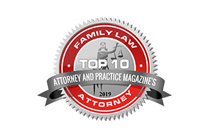 Family Law Attorney Top 10 by Attorney and Practice Magazine
